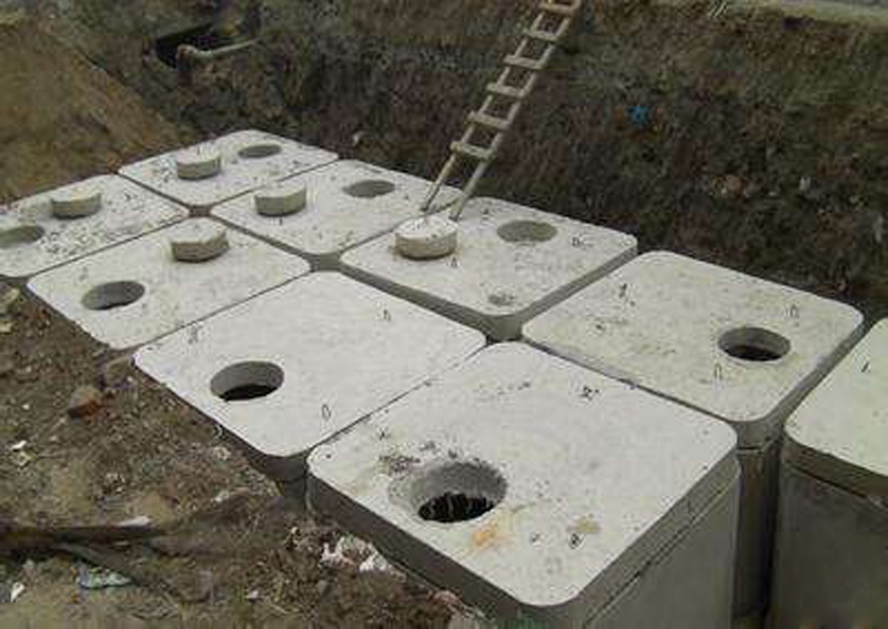 五指山预制混凝土污水处理装置（化粪池）